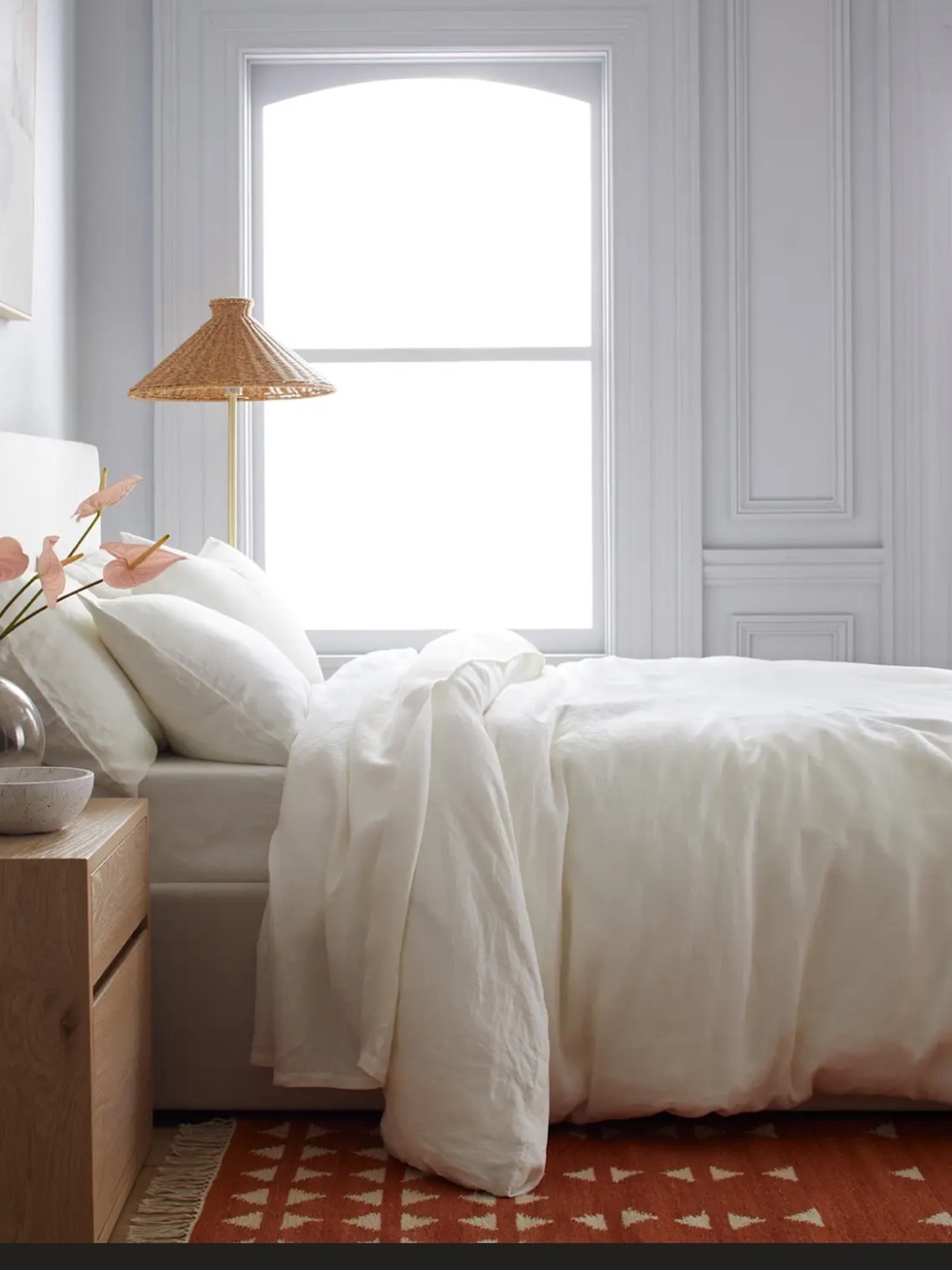 NWT Quince Luxury European Linen Ivory Duvet Cover! - Picture 3 of 9